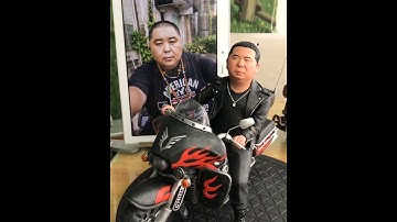 Buzz, buzz, Motorcyclist III, ready! Go! mydedor custom bobblehead 👉mydedor.com