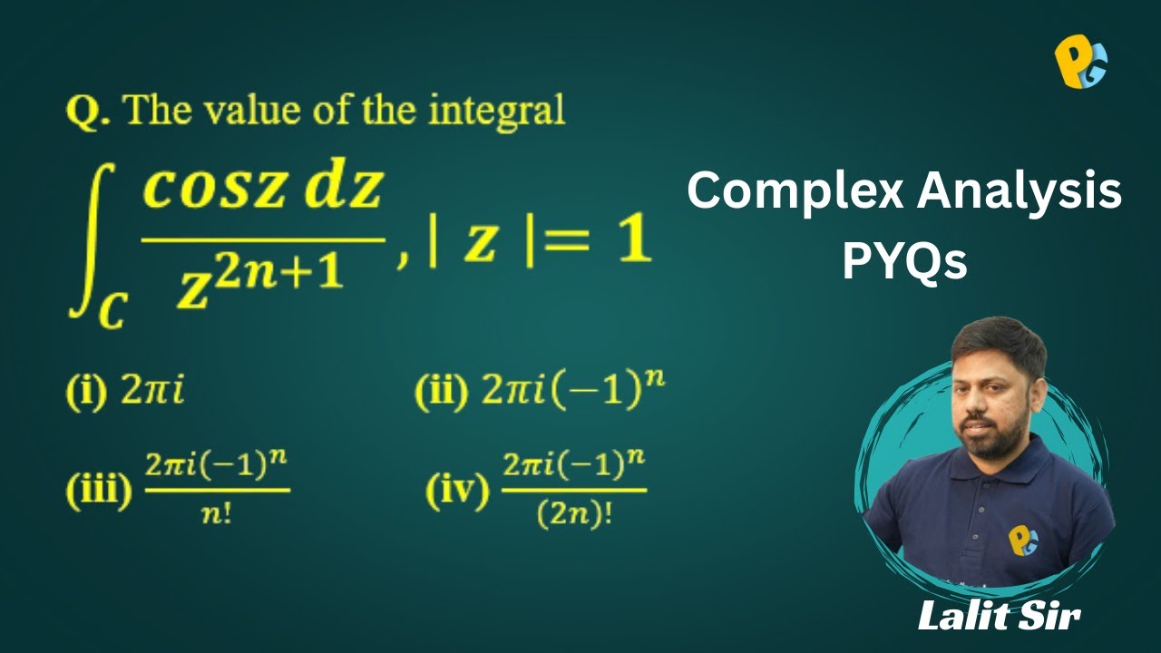 Cauchy Residue Theorem Problems | Solve the Complex Integration | CSIR ...