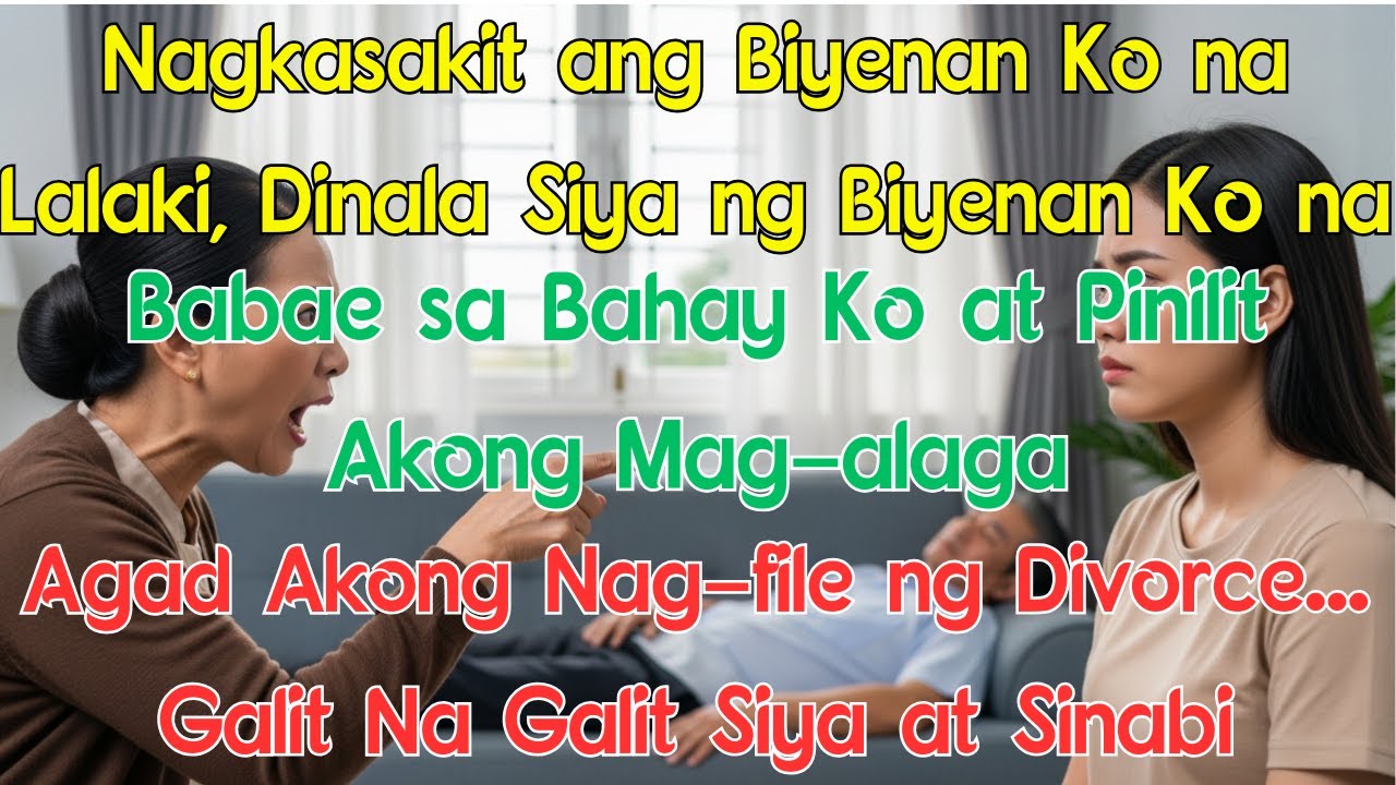 Nagkasakit ang Biyenan Ko na Lalaki, Dinala Siya ng Biyenan Ko na Babae sa Bahay Ko at Pinilit Akong