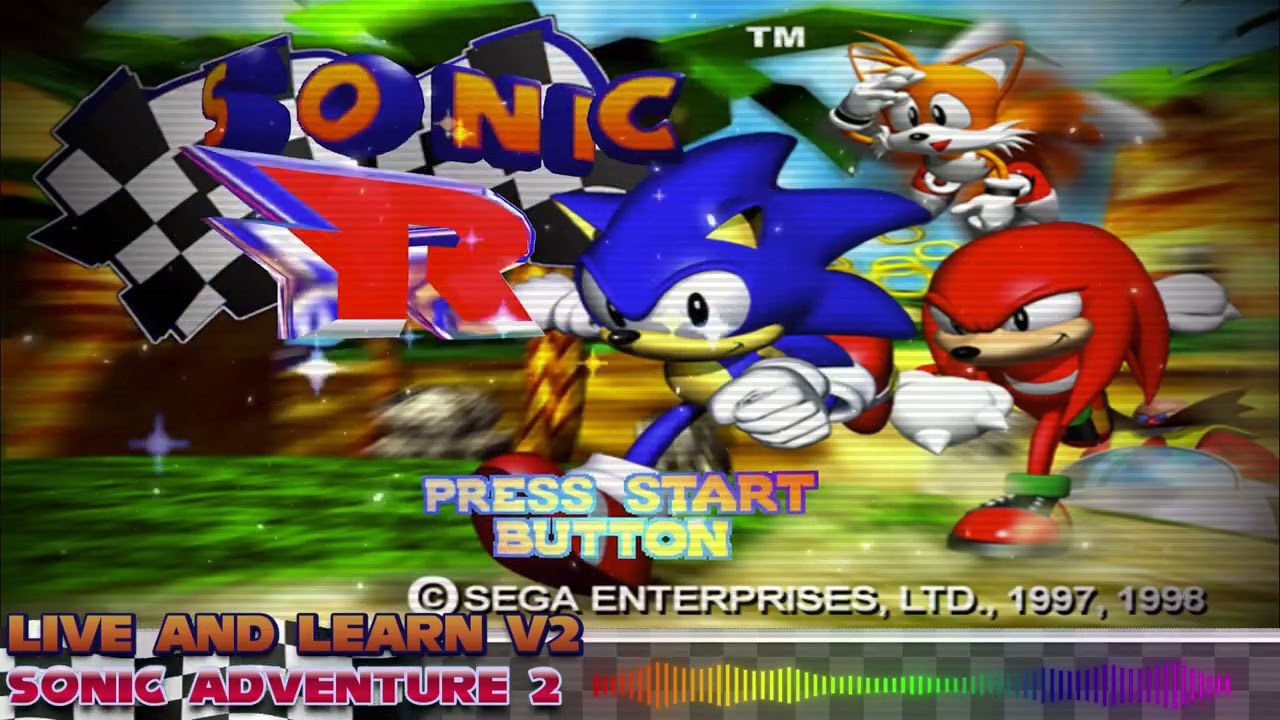 Sonic Adventure 2 - Live and Learn V2 (1997 Sonic R Vibe | AI Remix)