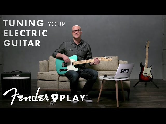 How to Tune an Electric Guitar for Beginners | Fender Play | Fender class=