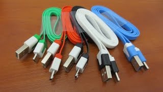 КАБЕЛЬ USB - miniUSB / AliExpress