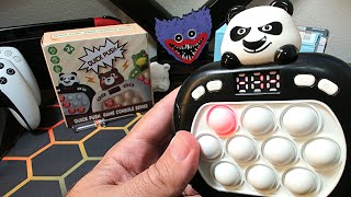 Panda Pop It Electronic Game Unboxing And Review - Super Satisfying Fidget Toy