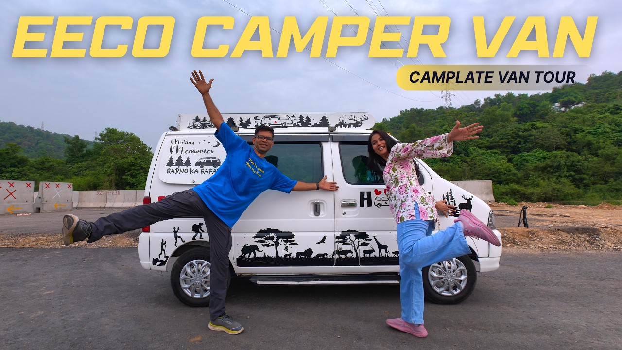 Eeco Camper Van Tour | Campervan life | Van life India | Caravan camping | Campervan | vanlifeindia