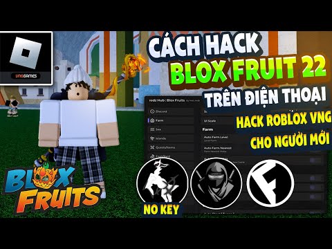 Hướng d��n cài đặt Hack ROBLOX VNG Blox Fruits trên điện thoại với MENU Tiếng Việt, chống ban và sửa lỗi văng