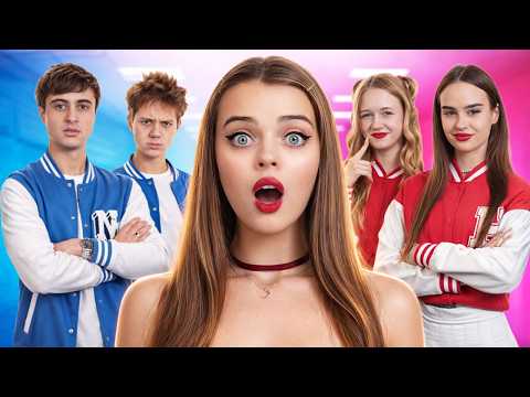 Popular Girls vs. Bad Guys! Good Girl Falls in Love with a Bad Boy!