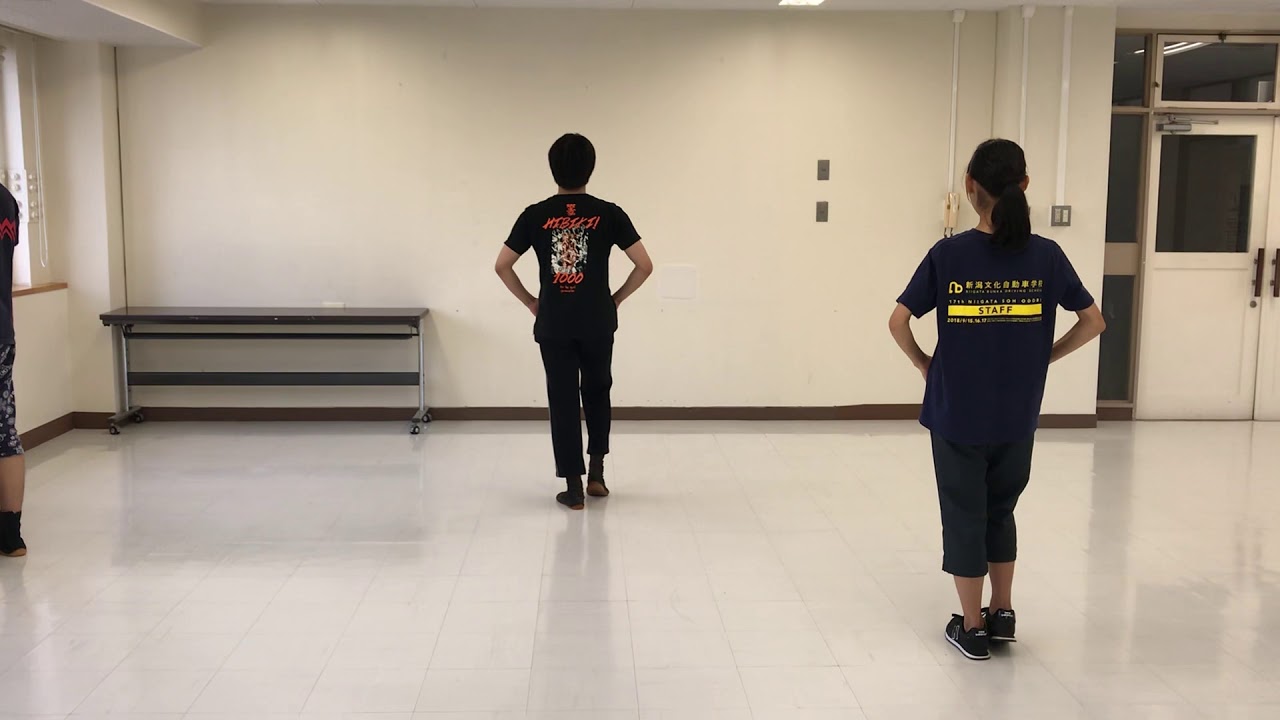 総おどり まほろば  後ろから