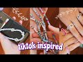 how to make TRENDY TIKTOK BEADED ACCESSORIES ✨ necklaces, phone charm & rings