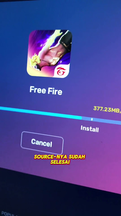 Cara download game free fire di laptop atau pc #gaming
