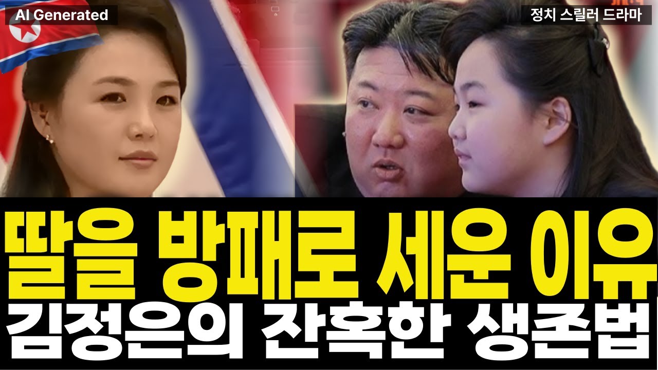 리설주가 딸을 방패로 세운 진짜 이유, 그 끝에 등장한 ‘김주애 독살설’ | North Korea Story | 가상드라마 [AI 컨텐츠]