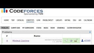 A. Minimal Coprime solutiom code || Coddeforces Round 1000 Div 2 #codeforces