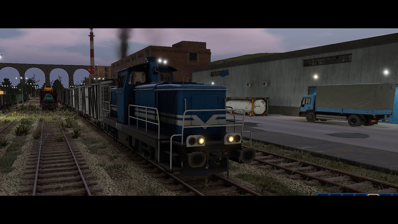 SMALL TRIP WITH DH4 FROM FM TO GF IN DERAIL VALLEY