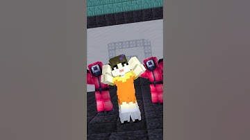 Squid Game Korean Dance  #minecraft #memes #squidgame