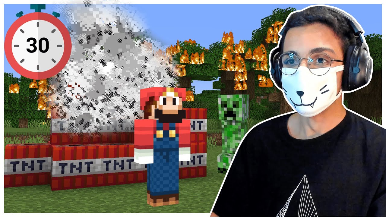 كل 30 ثانية اللعبة تحاول تقتلني ⏰ | Minecraft