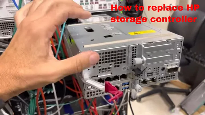 How to replace HP Nimble storage controller
