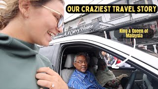 I met and talked to the KING of MALAYSIA 🇲🇾 *our craziest travel story yet*