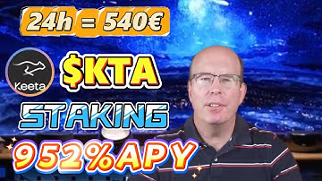 Bullenmarkt Strategie: KTA coin Staking & Farming Keeta Network