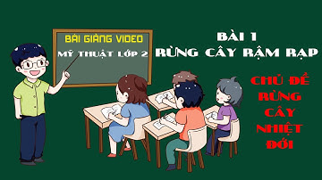 Mỹ Thuật Lớp 2 - Bài 1: Rừng Cây Rậm Rạp - Chủ đề: Rừng Cây Nhiệt Đới | THPT Ngọc Lặc