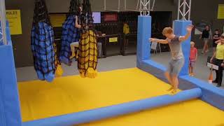 Airparxs Ninja Obstacle Course