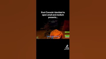 Rust Console I decided to open up presents…#shorts #rust #rustconsole