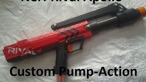 Nerf Rival Apollo Custom Pump-Action Mod