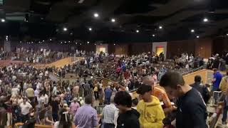 Too many people - San Antonio mega church
