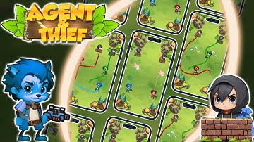 Agent & Thief || Construct 3 Game Template || Source code