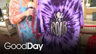 Cody is learning how to tie-dye like a pro! Cody's Caravan