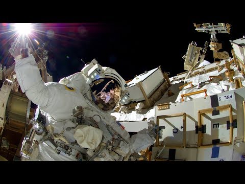 LIVE EVA International Space Station Expedition 57 Russian Spacewalk