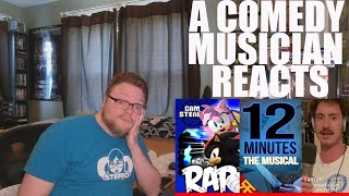 A Comedy Musician Reacts | SONIC THE HEDGEHOG CYPHER/12 Min. The Musical/Call Your Mother [REACTION]