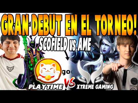 PLAYTIME vs XTREME GAMING [BO3] - GRAN DEBUT "SCOFIELD vs AME" - DREAMLEAGUE SEASON 29 DOTA 2