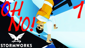 Boat = Wrong Way Up... - Stormworks Build and Rescue - Career Mode - S1 E1