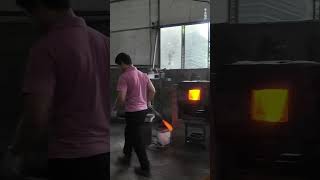 Forging Fire into a Kitchen Weapon! 🔪