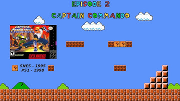 Captain Commando - Sony Playstation Vs. SNES