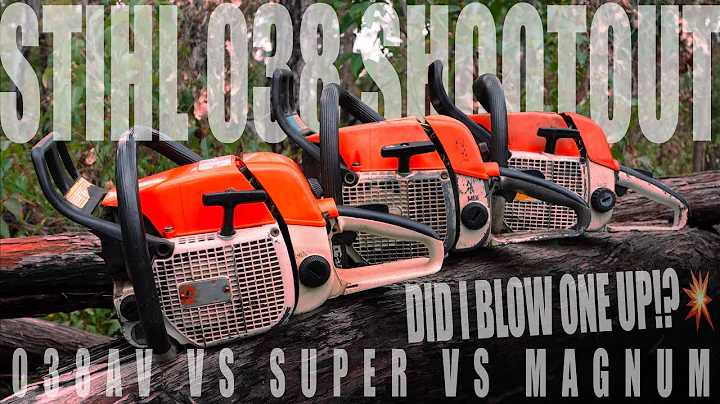 STIHL 038 Showdown | Did I Blow One Up?! 💥