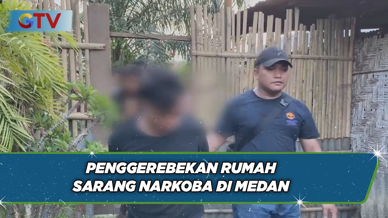 Polisi Gerebek Rumah Diduga Sarang Narkoba di Medan - BIP 04/07