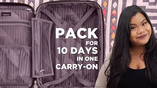 I Packed For 10 Days In 1 Carry-On screenshot 1