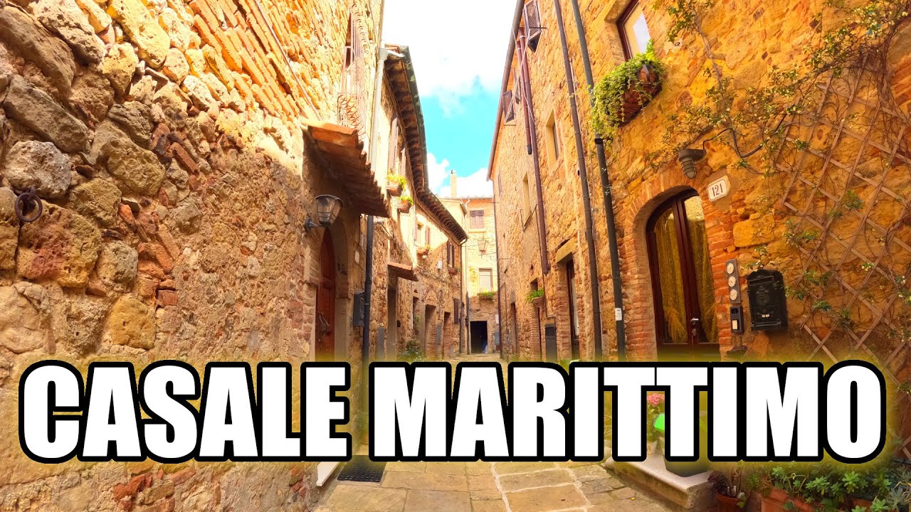 L'INCREDIBILE PAESE DI CASALE MARITTIMO CON LA SUA ANTICA ED AFFASCINANTE BELLEZZA TOSCANA!
