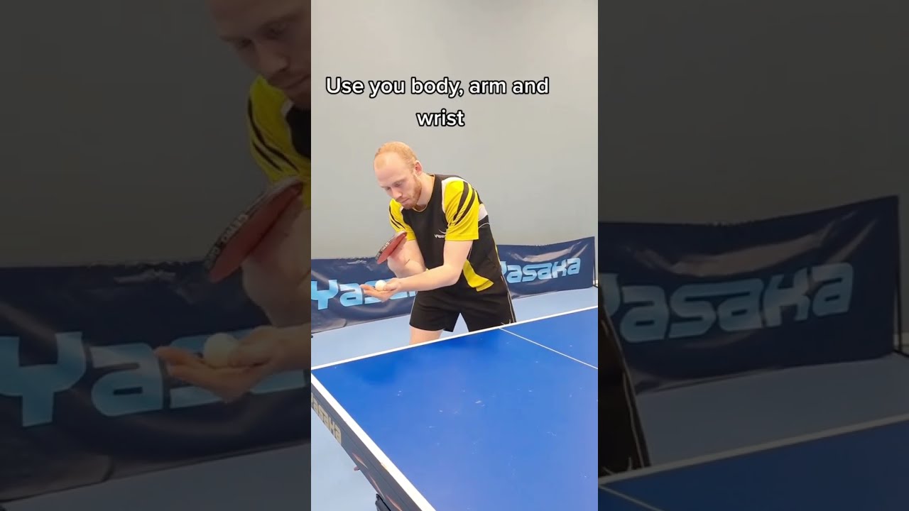 Tutorial Worlds Fastest Table Tennis Serve Pingpong Tabletennis