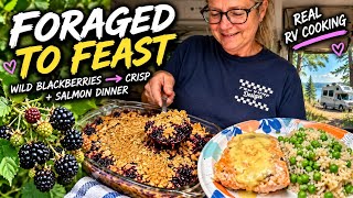 We Picked Wild Blackberries… Then Made THIS in Our RV! 🫐