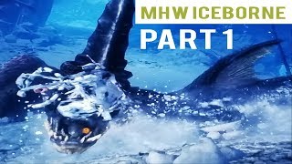 Monster Hunter World Iceborne Part 1 - Beotodus Solo First Encounter, Dual Blades. PS4.
