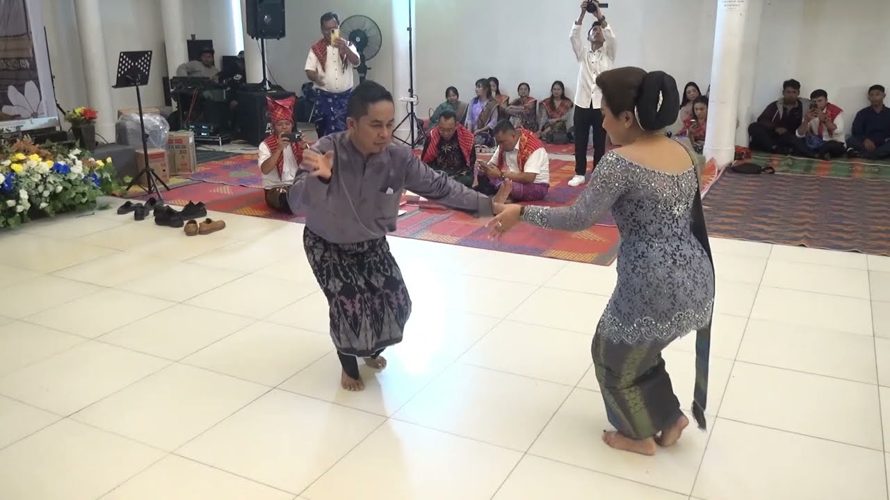 Adu Perkolong-Kolong Datuk Muda Barus & Iche Br.Ginting Kerja Tahun PRM Balikpapan Hari 1 Part 1