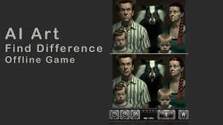 AI Art Find Difference Offline game. screenshot 3