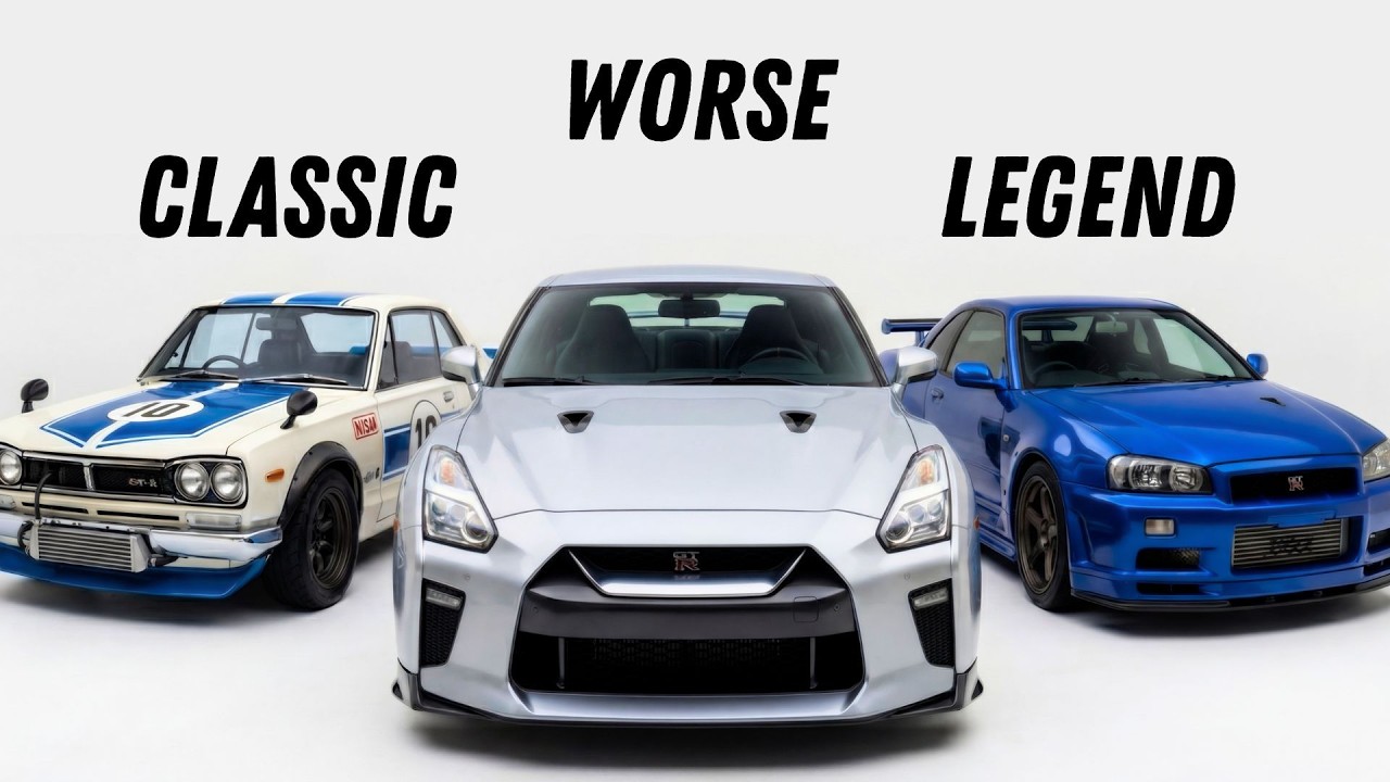 Every Generation of the GT-R EXPLAINED in 11 Minutes - YouTube