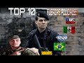 CUÁL ES LA MEJOR FUERZA POLICIAL DE LATINOAMÉRICA?? TOP 10 MEJORES FUERZAS POLICIALES DE LATAM