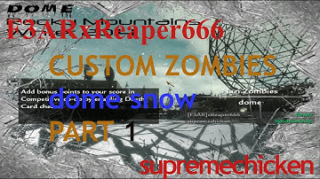 call of duty world at war custom zombies: dome snow part 1