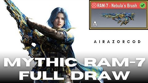 Mythic RAM-7 Full Draw Opening in COD Mobile! #codm #mythic 
