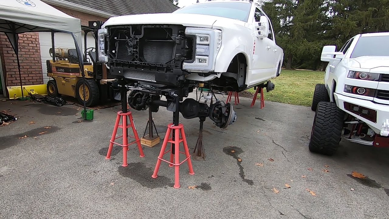 PREPPING FOR 7" COIL OVER CONVERSION LIFT KIT INSTALL YouTube