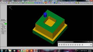 HOW TO MAKE POCKET TOOL PATH IN MASTER CAM V9