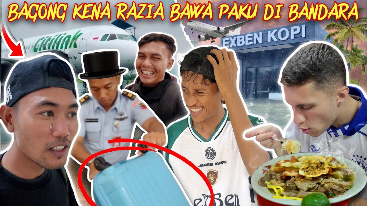 PERJALANAN KE BANDUNG DI TENGAH BANJIR SUMATERA! AKHIRNYA MUGI, BAGONG & IPIK NAIK PESAWAT